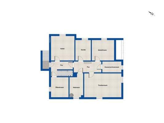 Grundriss Kellergeschoss