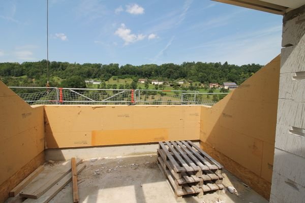 Der Ausblick vom Objekt