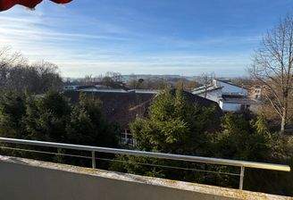 Blick vom Balkon