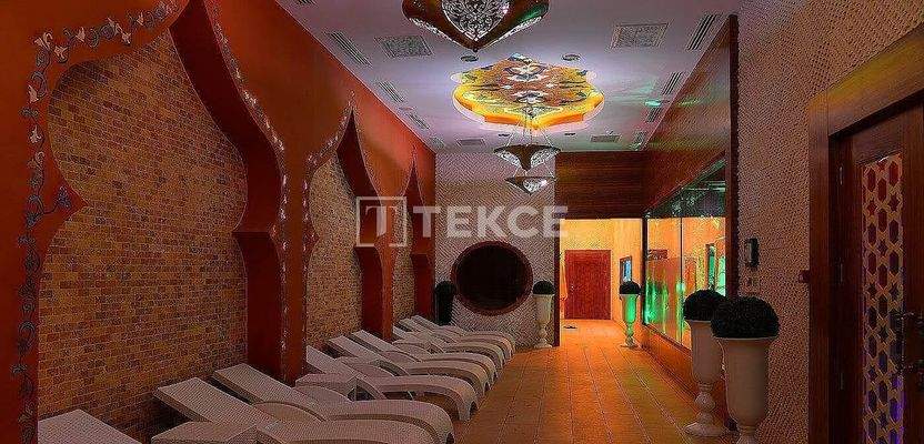 Sea-View Apartment in a Hotel-Concept Complex in Alanya