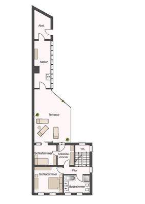 Grundriss Obergeschoss