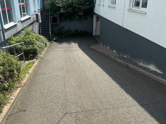 Zufahrt Tiefgarage