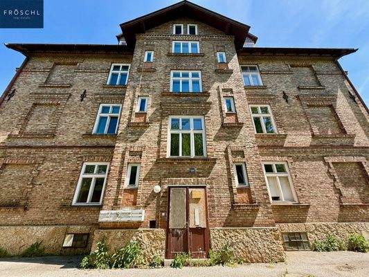 Hauseingang Gartenseitig