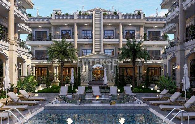 Apartments in Complex with Pool Near the Beach in İskele