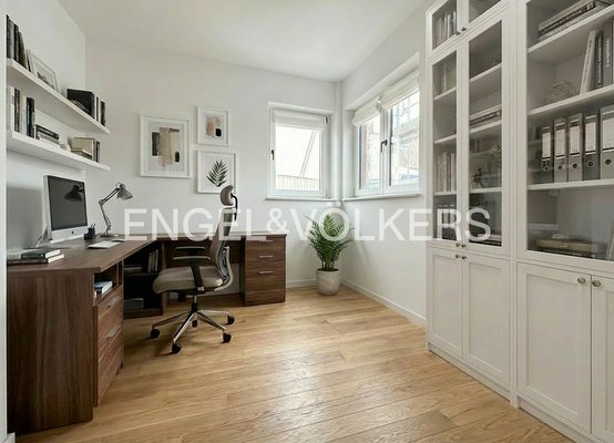 Einrichtungsbeispiel Arbeitszimmer