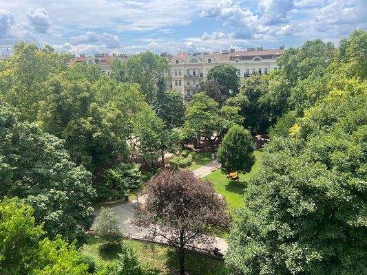 Soweit das Auge reicht GRÜN - Draschepark, Johann Straussgasse, Bahnhof - Wien, Wien