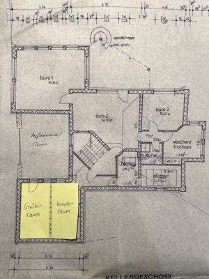 Grundriss Untergeschoss