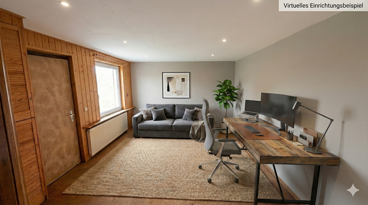 Büro im Nebengebäude_ KI generiert