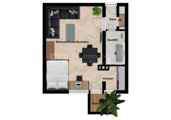 4948 Grundriss Apartement