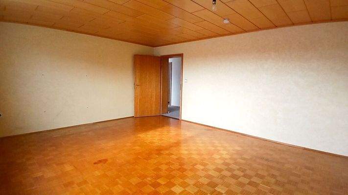 Schlazimmer mit Parkett