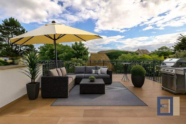 Dachterrasse (Beispiel)