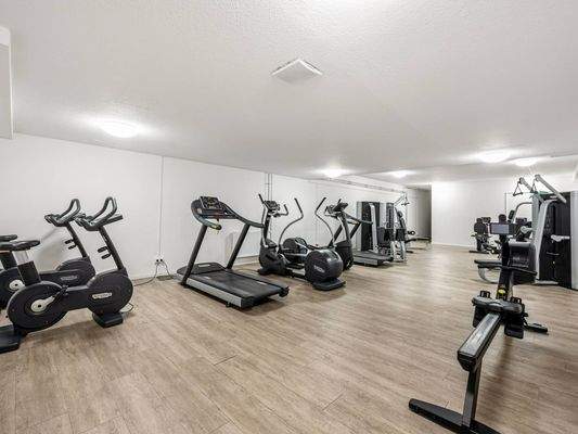 Ansicht II: Gemeinschaftsfläche: Fitnessraum