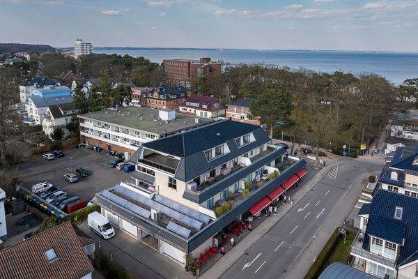 Luftaufnahme mit Ostseeblick