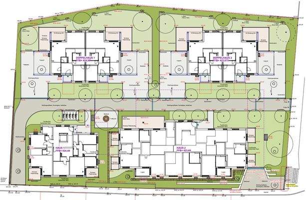 Übersicht Wohnanlage