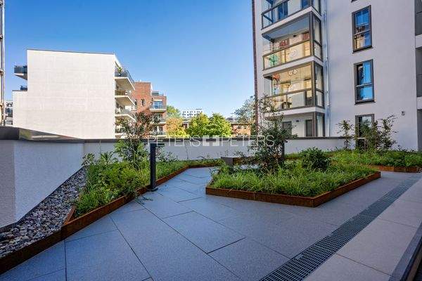 Rückansicht Dachgarten