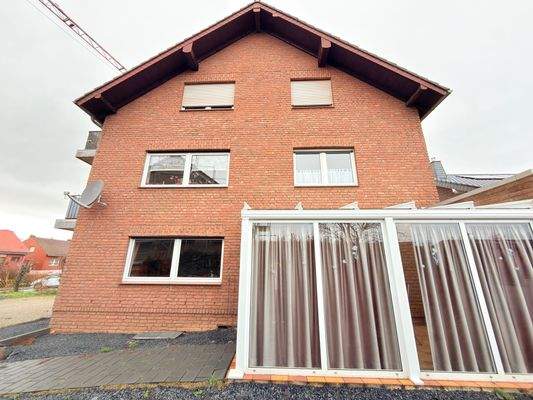 Ansicht vom Gartenbereich