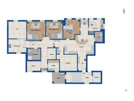 Grundriss 1. Obergeschoss