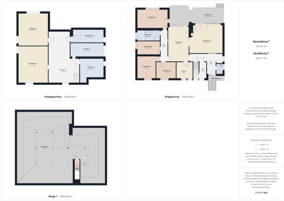 Grundriss Wohnhaus gesamt