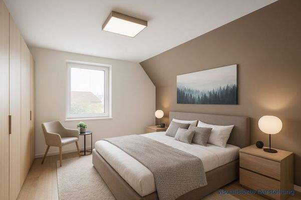 Schlafzimmer (visualisiert)