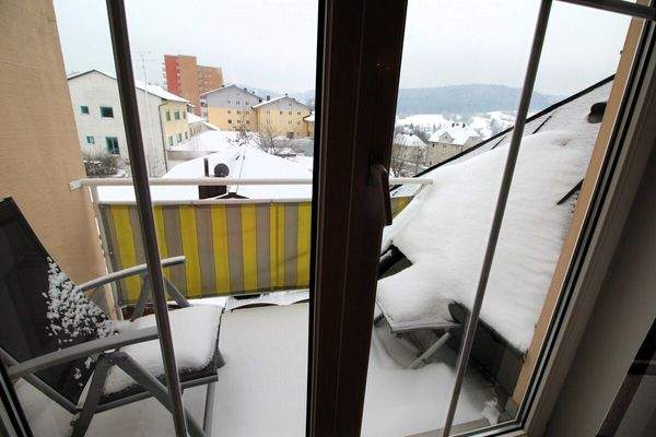 Balkon mit Aussicht