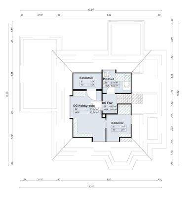 Grundriss Dachgeschoss