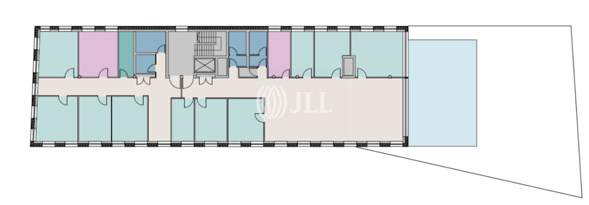 Grundriss 3. OG BT B