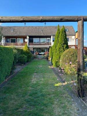 Hausansicht vom Garten