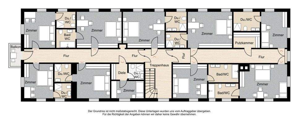 Grundriss 1. Obergeschoss