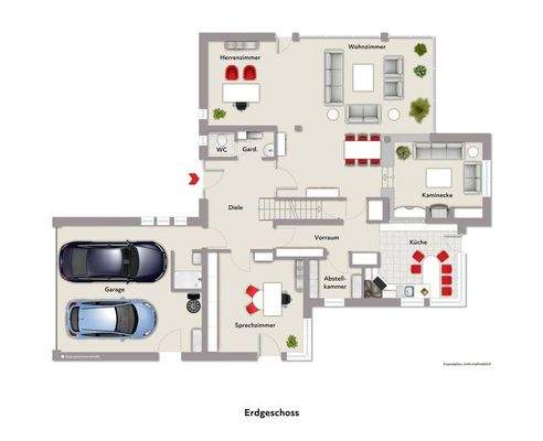 Möblierungsbeispiel