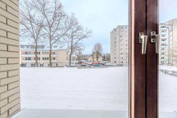 Blick aus dem Schlafzimmer