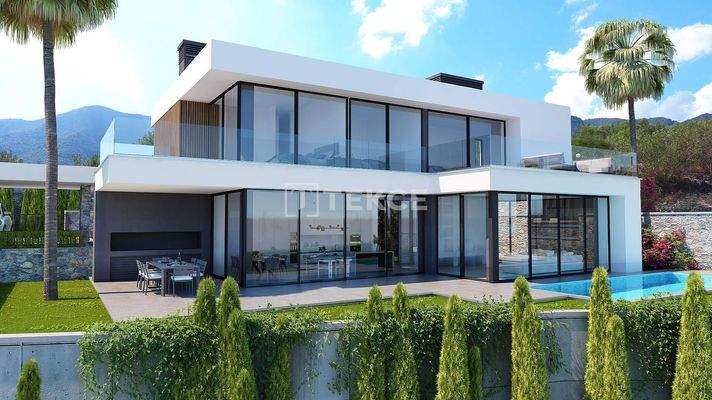 Villas with Private Pools and Views in Girne North Cyprus