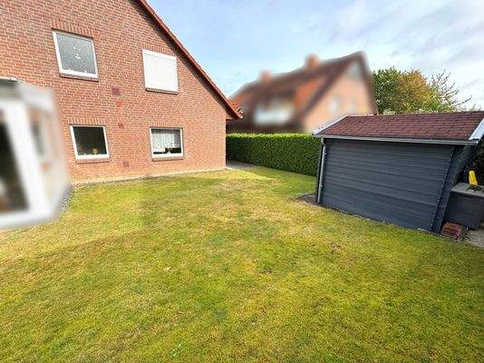 Gemeinschaftsgarten mit Gartenhaus