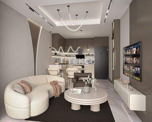 Flats in a Complex with Extensive Social Amenities in Mersin Mezitli