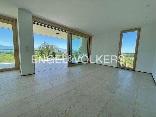 schwellenloser Übergang zur Terrasse