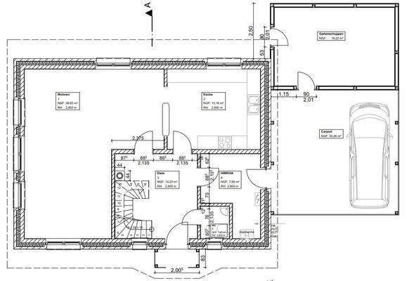 Grundriss Erdgeschoss