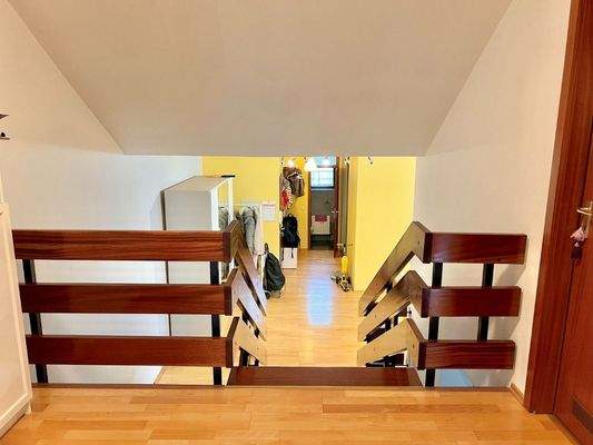 Ausblick nach Eingang