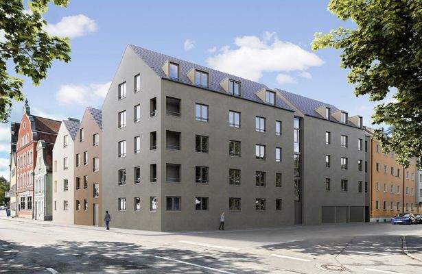 Ansicht Isargestade / Johann-Weiß-Weg