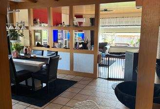 Wohnzimmer und Essbereich