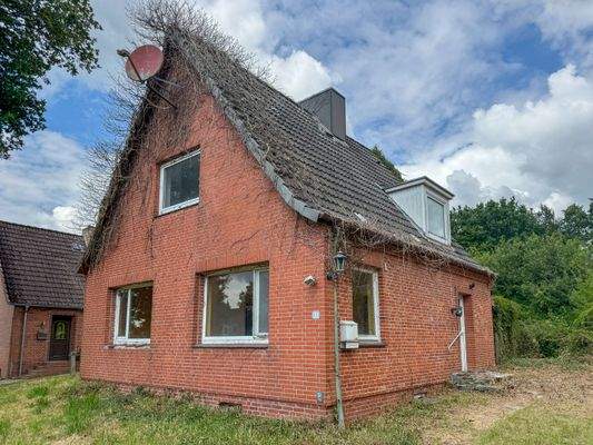 Hausansicht Eingangsbereich