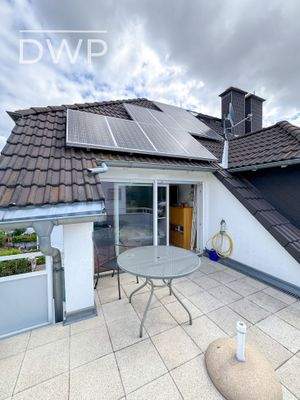 Sonnige Dachterrasse