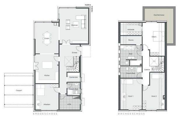 Grundriss Casa Lignea