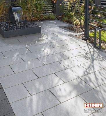 Terrassenplatten Rinn