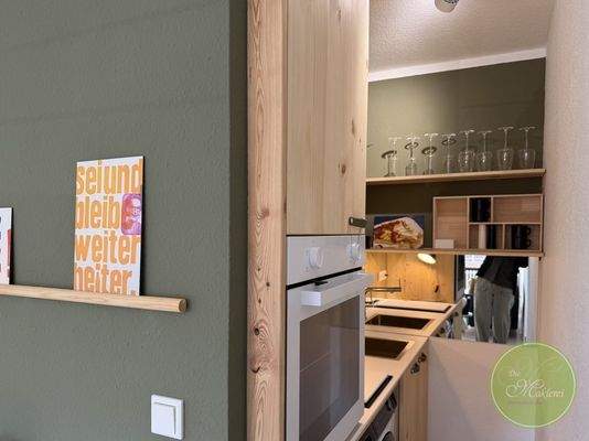 ... und fogle in die Küche ... 