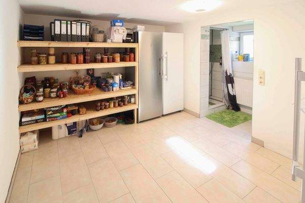 Vorratsraum Untergeschoss