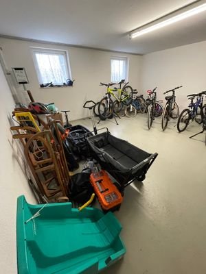 Fahrradabstellraum im Keller