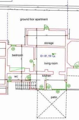 Kreta, Ammoudara: Haus mit 3 Wohnungen in Meeresnähe zu verkaufen