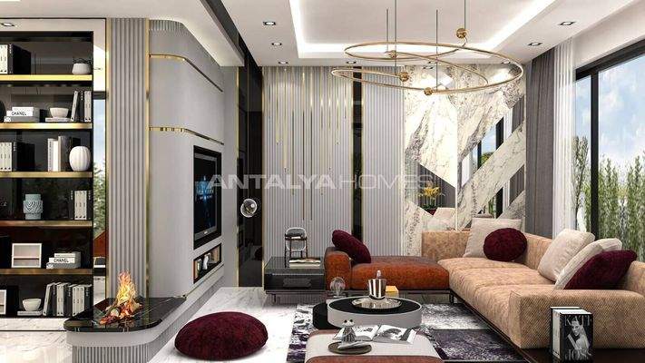 Detached House with Pool and Parking in Alanya Turkey