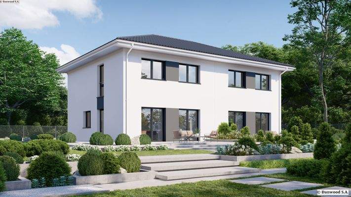 Planungsvariante zum Bauantrag