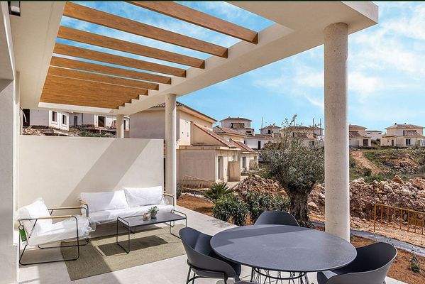 Gemütliche Terrasse zum Verweilen mit Freunden und Familie