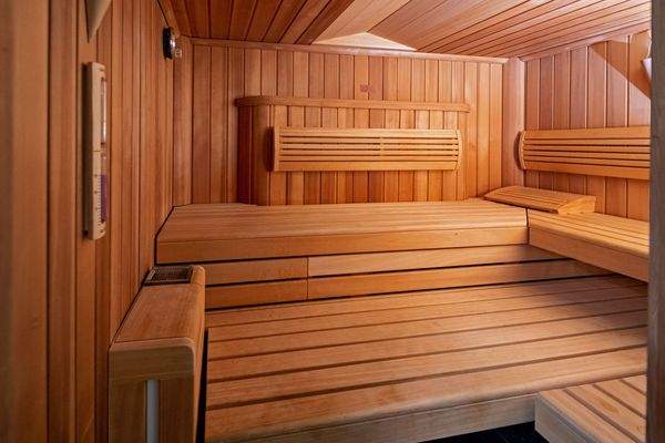 Die Sauna im UG